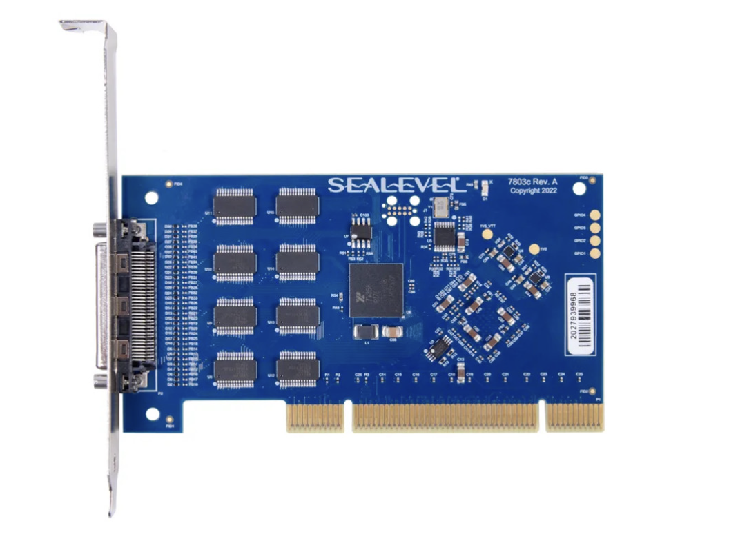 Sealevel 7803c Low Profile PCI serial interface